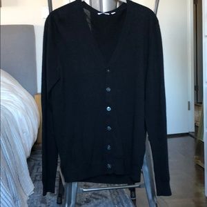Uniqlo Black Wool Cardigan